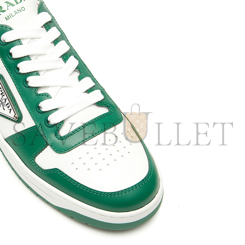 Pra*a two-tone leather downtown sneakers f0a8z
